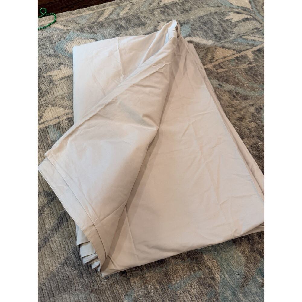 Coyuchi 100% Organic Cotton Duvet Cover Stone Buttons King NEW $298 - Picture 5 of 9
